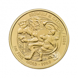 1 oz (31.10 g) złota moneta  Myths and Legends - Beowulf, Wielka Brytania 2024