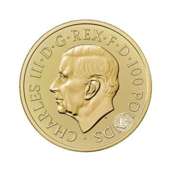 1 oz (31.10 g) auksinė moneta Mitai ir Legendos - Beowulf and Dragon, Didžioji Britanija 2025