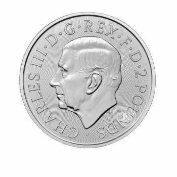 1 oz (31.10 g) sidabrinė moneta Mitai ir Legendos - Beowulf, Didžioji Britanija 2024
