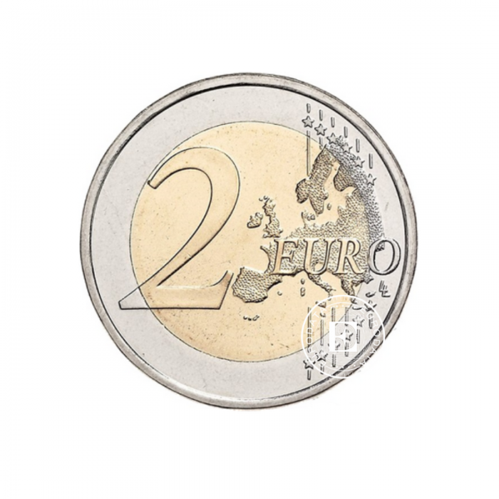 2 Eur moneta 30 rocznica upadku muru berlińskiego, Francja 2019