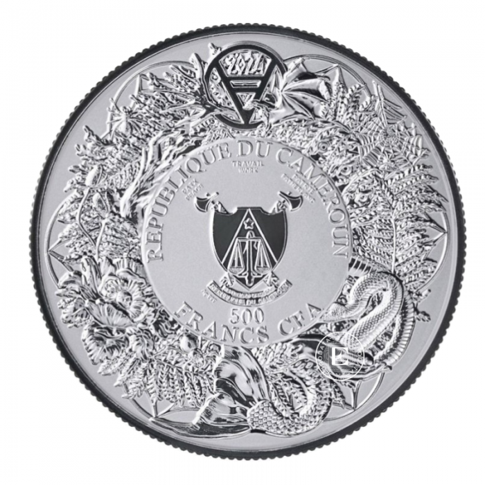 1 oz (31.10 g) srebrna moneta Slavic Beasts - Alkonost, Kamerun 2025