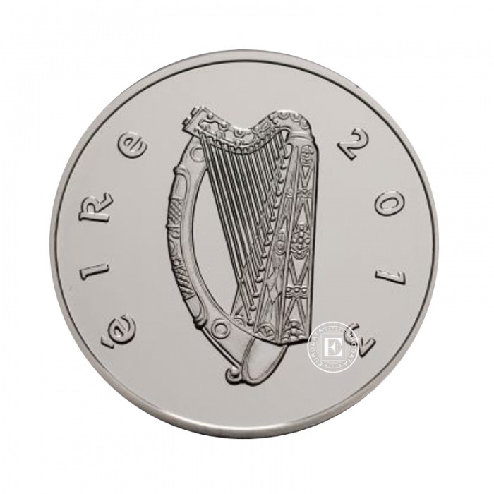 15 Eur (28.28 g) sidabrinė PROOF moneta Dublino blokavimas, Airija 2013
