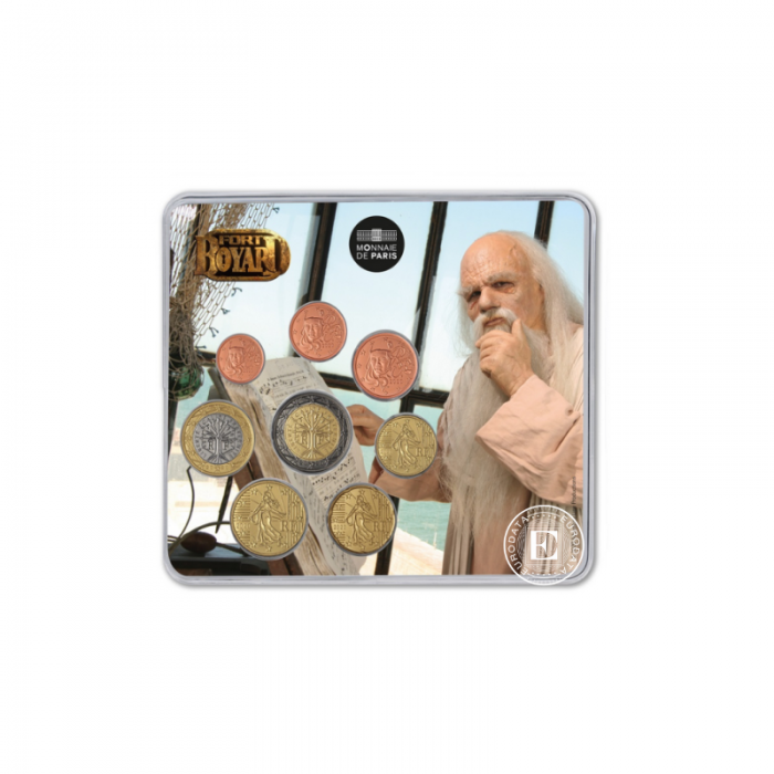 3.88 Eur coin set Fort Boyart, France 2020