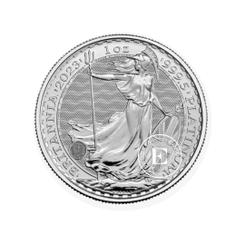 1 oz  (31.10 g) platininė moneta Britannia - Karalius Charlesas III, Didžioji Britanija 2023