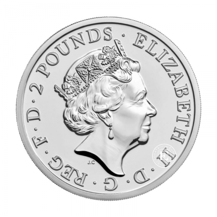 1 oz (31.10 g) sidabrinė PROOF moneta Britannia, Didžioji Britanija 2022 (išskirtinis leidimas)