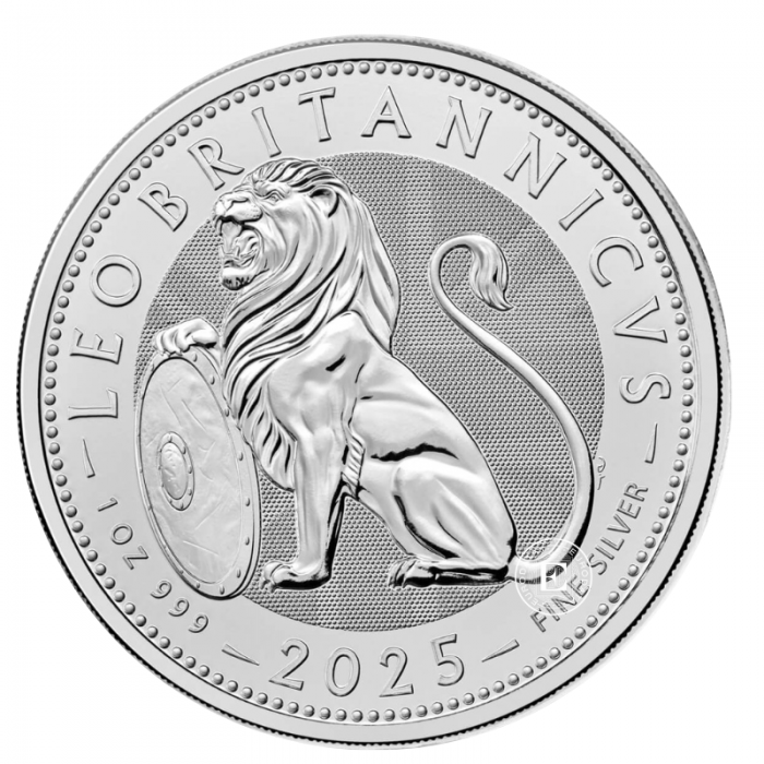 1 oz (31.10 g) pièce d'argent British Lion, Grande Bretagne 2025