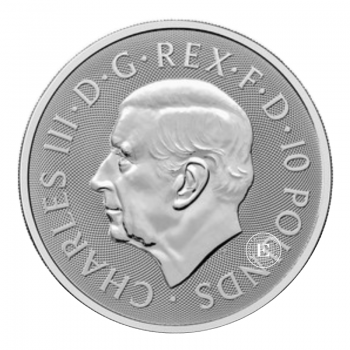 5 oz (155.50 g) sidabrinė moneta Britų liūtas, Didžioji Britanija 2025