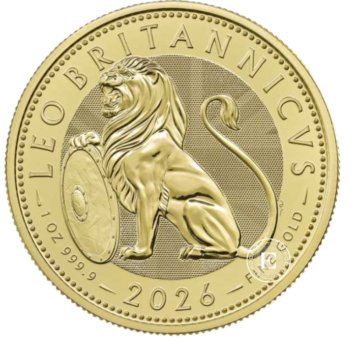 1 oz (31.10 g) Goldmünze British Lion, Großbritannien 2026