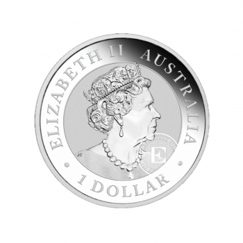 1 oz (31.10 g) sidabrinė moneta Australian Brumby, Australija 2022