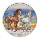 1 oz (31.10 g) sidabrinė spalvota moneta Australian Brumby, Australija 2025 (su sertifikatu)