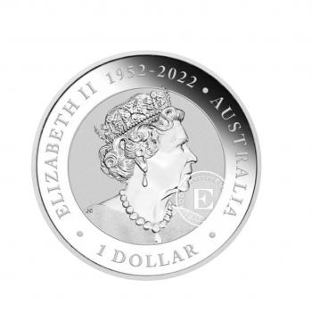 1 oz (31.10 g) sidabrinė moneta Australian Brumby, Australija 2023