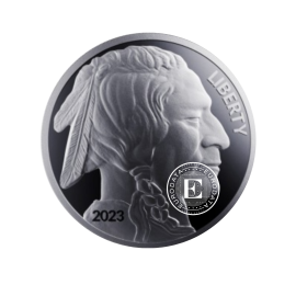 1 oz (31.10 g) Silbermünze Buffalo, USA 2023