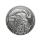 1 oz (31.10 g) pièce d'argent sur la carte Big Five – Buffalo, République d'Afrique du Sud 2023