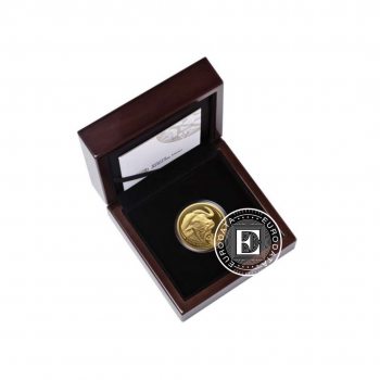 1 oz (31.10 g) auksinė PROOF moneta Didysis penketas - Buivolas, Pietų Afrikos Respublika 2023 (su sertifikatu)