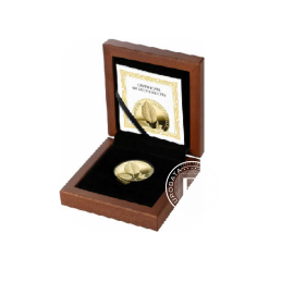 1 oz (31.10 g) pièce PROOF d'or Mythical Forest, Feuille de Hêtre, Pologne 2023 (avec certificat)