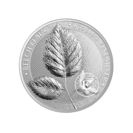 1 oz (31.10 g) pièce d'argent Mythical Forest - Feuille de Hêtre, Pologne 2023 (avec certificat)