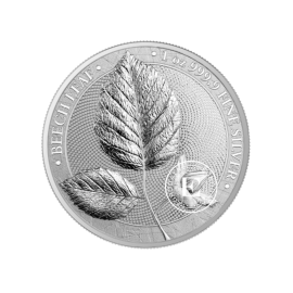 1 oz (31.10 g) srebrna moneta Mythical Forest - Liść Buka, Polska 2023 (z certyfikatem)