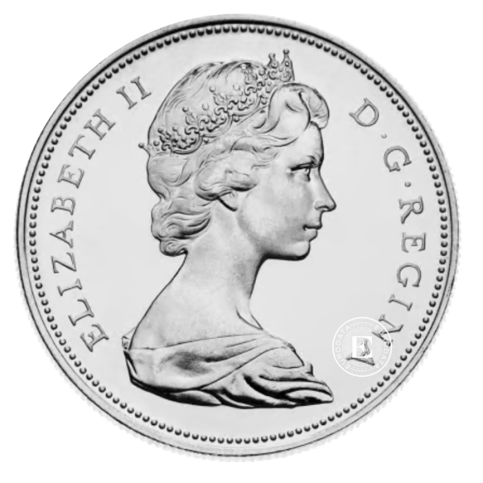 1 Dollar (18.66 g) silbermünze, Kanada (random year)