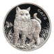 1 oz (31.10 g) sidabrinė moneta Cats, Fidžis 2021