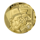 5 eurų (0.5 g) auksinė PROOF moneta De Gaulle'is ir Čerčilis, Prancūzija 2021