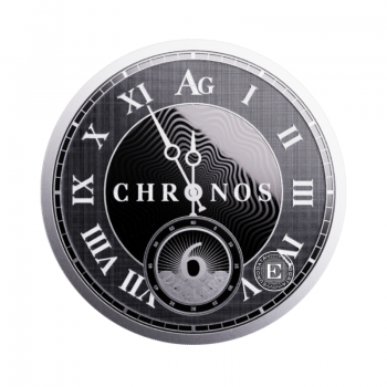 1 oz (31.10 g) pièce d'argent Chronos, Tokelau 2024