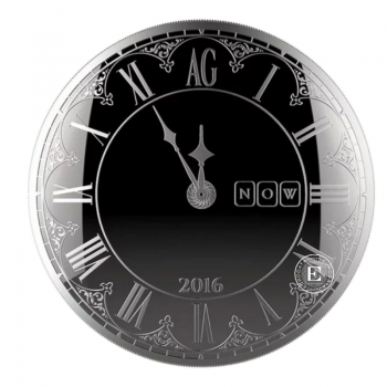 1 oz (31.10 g) sidabrinė moneta Chronos, Slovakija 2016