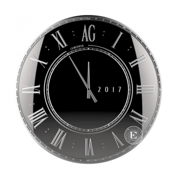1 oz (31.10 g) sidabrinė moneta Chronos, Slovakija 2017