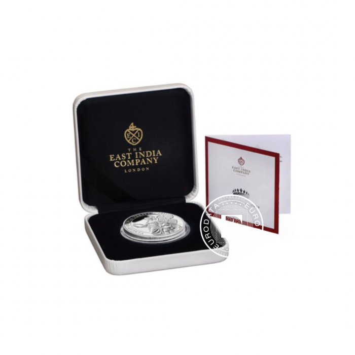 1 oz (31.10 g) sidabrinė PROOF moneta Karalienės dorybės, Dosnumas, Saint Helena 2022