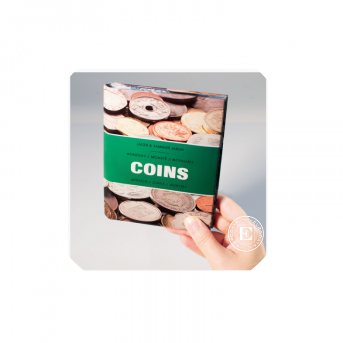 Kišeninis monetų albumas COINS monetoms, Leuchtturm
