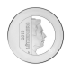 5 Eur (20 g)  srebrna kolorowa moneta na karcie Congress of Vienna, Liuksemburg 2015
