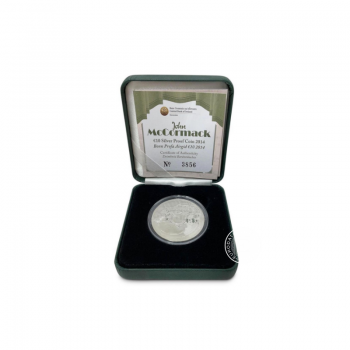 10 Eur (28.28 g) srebrna PROOF moneta John McCormack, Irlandia 2014