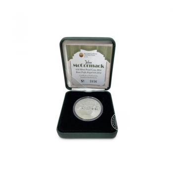 10 Eur (28.28 g) pièce d'argent PROOF John McCormack, Irlande 2014