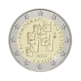 2 Eur moneta Rinkimai - demokratijos pagrindas, Suomija 2024