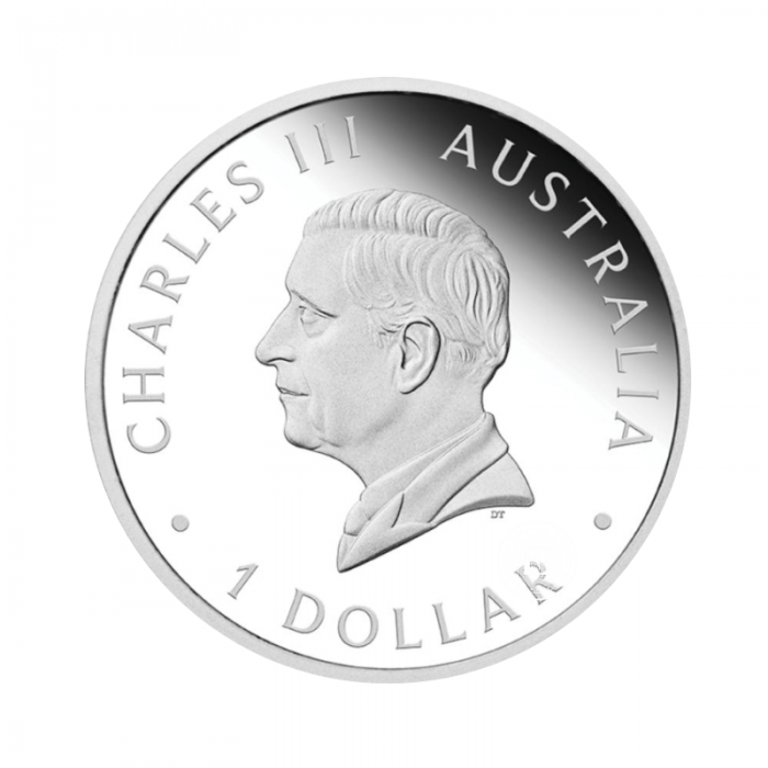 1 oz (31.10 g) srebrna kolorowa moneta Happy birthday, Australia 2024