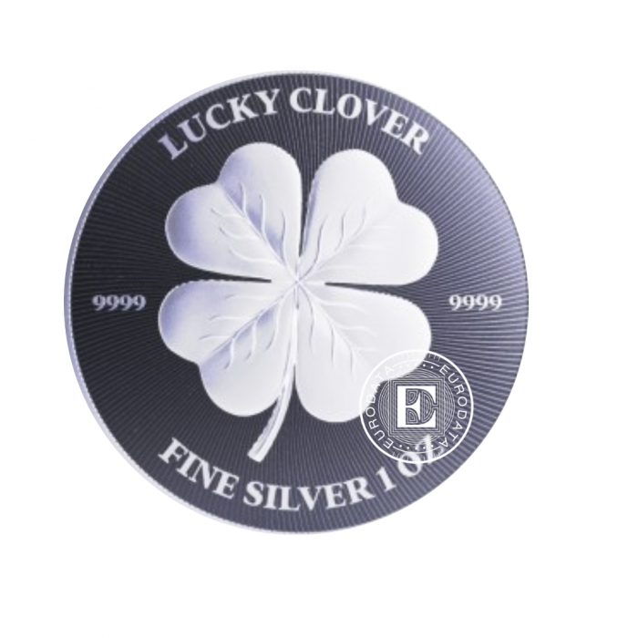 1 oz (31.10 g) pièce  d'argent Trèfle porte-bonheur, Niue 2023