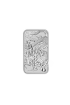 1 oz (31.10 g) sidabrinė stačiakampė moneta Drakonas, Australija 2022
