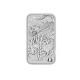 1 oz (31.10 g) prostokątna srebrna moneta Smok, Australia 2022