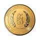 1 oz (31.10 g) złota moneta na karcie EC8 - Herb, Św. Łucja 2023