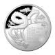 1 oz (31.10 g) silver PROOF coin Lunar RAM - Year of  Dragon, Australia 2024 (domed)