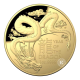 1 oz (31.10 g) złota PROOF moneta Lunar RAM - Year of  Dragon, Australia 2024