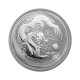1 oz (31.10 g) sidabrinė moneta Lunar II -  Drakono metai, Australija 2012