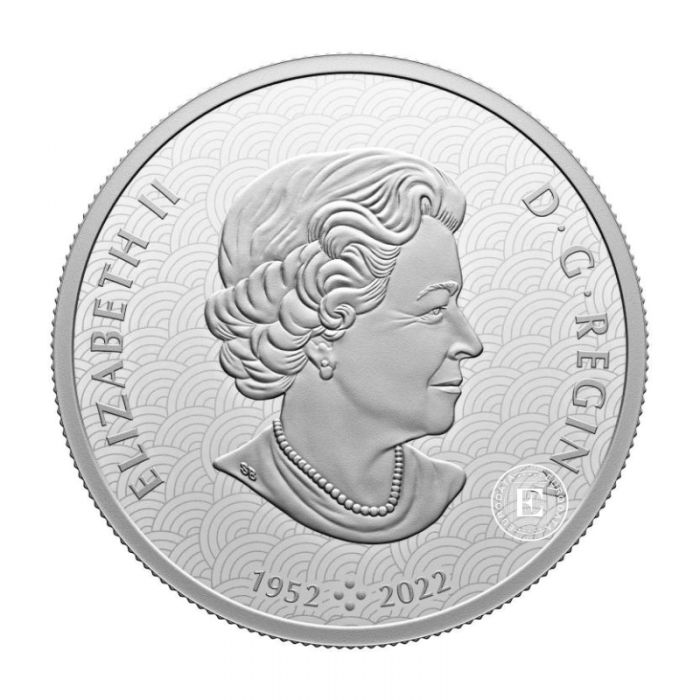 1 oz (31.10 g) silbermünze PROOF  The Year of Dragon, Kanada 2024