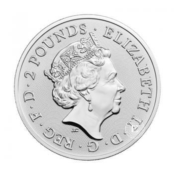 1 oz (31.10 g) sidabrinė moneta Elton John, Didžioji Britanija 2021