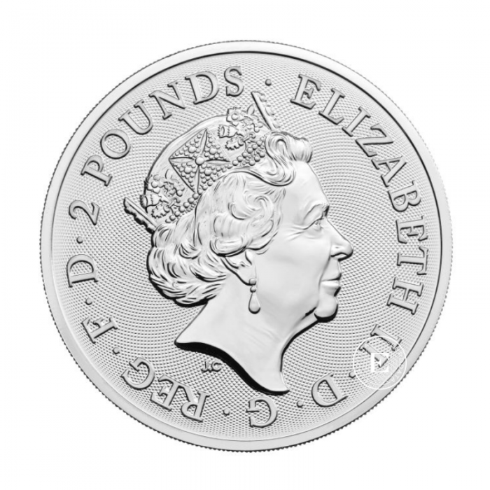 1 oz (31.10 g) Silbermünze Elton John, Great Britain 2021