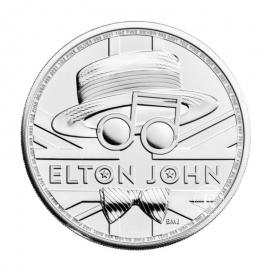 1 oz (31.10 g) silver coin Elton John, Great Britain 2021