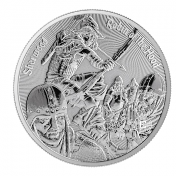 1 oz (31.10 g) sidabrinė moneta  - Robin Hood, Kamerūnas 2024