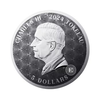 1 oz (31.10 g) silver coin Equilibrium, Tokelau 2024