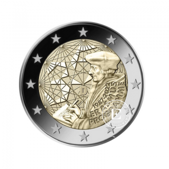 2 Eur Münze Der 35 Jahrestag des Erasmus Programms - A, Deutschland 2022