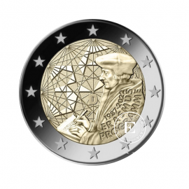 2 Eur moneta 35 rocznica programu Erasmus - F, Niemcy 2022