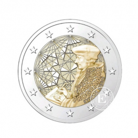 2 Eur moneta  35 rocznica programu Erasmus, Cypr 2022